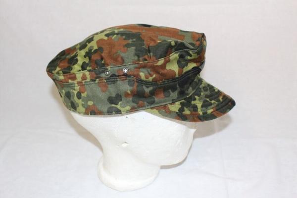 orig Bundeswehr Feldmütze Flecktarn gebr. versch. Gr.53-63 Schirmmütze BW Mütze